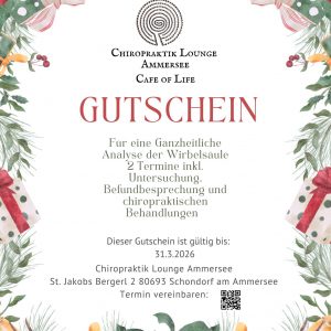 Gutschein Weihnachten 2025